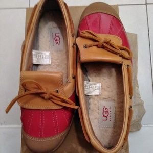 UGG Ashdale Red/Brown Duck Shoes